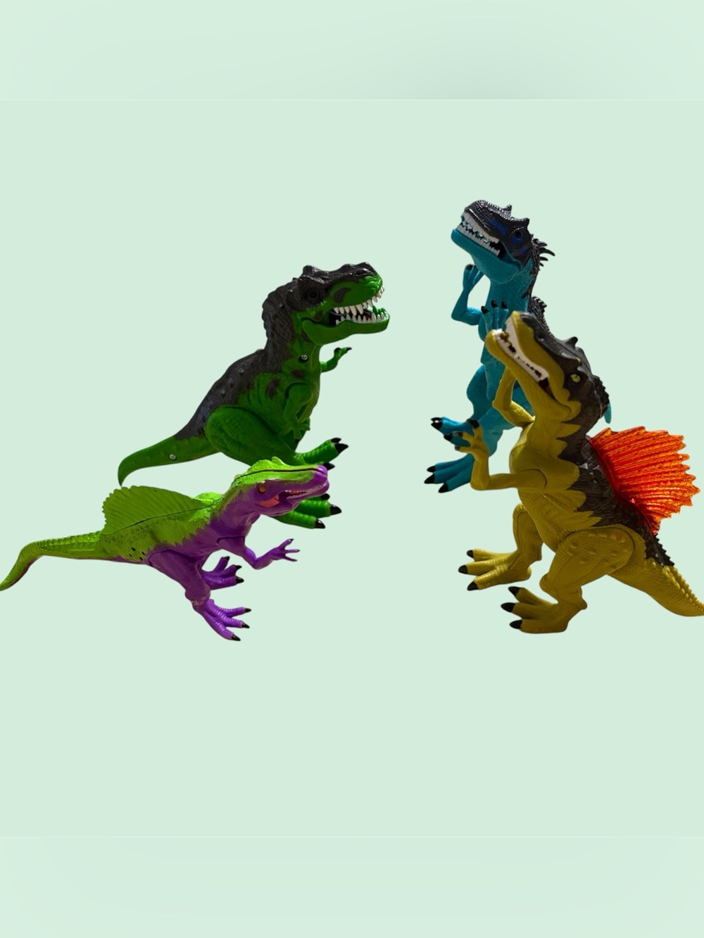 4 pack Adventure Force Mini Mighty Megasaur Dinosaurs